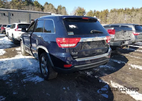 2012 Jeep Grand Cherokee Limited из США, поврежденный, VIN 1C4RJFBT5CC171229